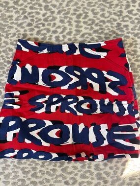 Stephen Sprouse x Target 20th Anniversary Collection Shorts - Red & Blue